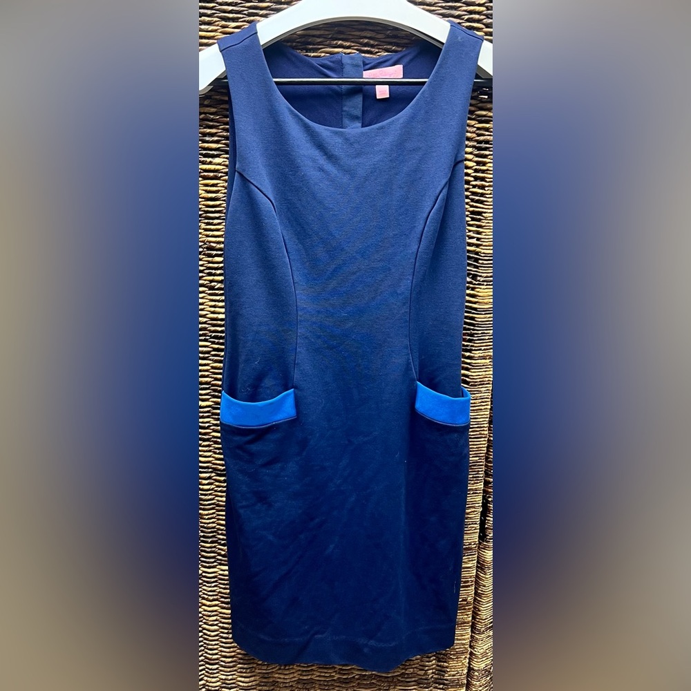 Lilly Pulitzer- Allaine -  Blue Dress Shift-‎ Size: XS